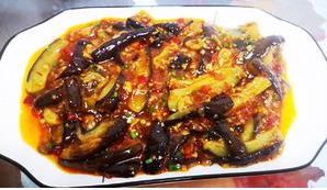 Home Cooking Fish Flavored Eggplant