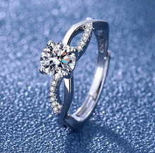 Load image into Gallery viewer, Adjustable Silver Rings for Women ASS11