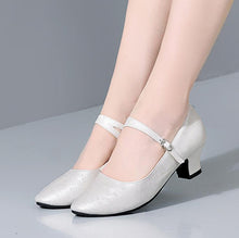 Load image into Gallery viewer, Block Heel Mary Jane Pumps For Women LTST25