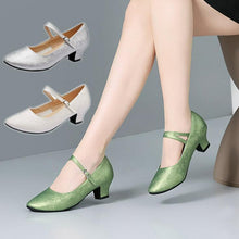Load image into Gallery viewer, Block Heel Mary Jane Pumps For Women LTST25
