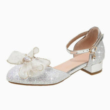 Load image into Gallery viewer, Girls Ankle Strap Glitter Dress Sandals GSD12(26-35)