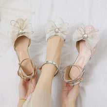 Load image into Gallery viewer, Girls Ankle Strap Glitter Dress Sandals GSD12(26-35)