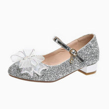 Load image into Gallery viewer, Girls Glitter Dress Shoes With Cute Bow GSD15(26-35)