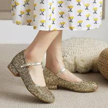 Load image into Gallery viewer, Girls Glitter Mary Jane Dress Shoes GSD11(28-35)