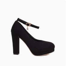 画像をギャラリービューアに読み込む, Platform Chunky High Heel Ankle Strap Shoes LTST72