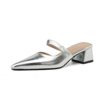 画像をギャラリービューアに読み込む, Women&#39;s Block Slip On Sandals LTST42