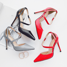 画像をギャラリービューアに読み込む, Women&#39;s Closed Side Empty High Heel Shoes AL26