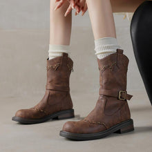 画像をギャラリービューアに読み込む, Women&#39;s Cowgirl Short Boots LTST58