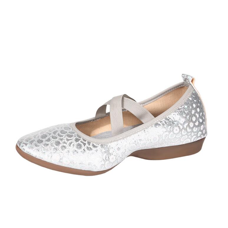 Women's Cross Strap Low Heel Shoes LTST28