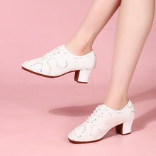 画像をギャラリービューアに読み込む, Women&#39;s Lace Mesh Oxfords LTST24