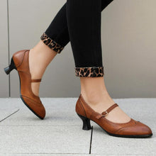 画像をギャラリービューアに読み込む, Women&#39;s Mid Heel Mary Jane Pumps LTST64