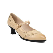 画像をギャラリービューアに読み込む, Women&#39;s Mid Heel Mary Jane Pumps LTST64