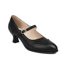 画像をギャラリービューアに読み込む, Women&#39;s Mid Heel Mary Jane Pumps LTST64
