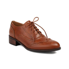 Load image into Gallery viewer, Women&#39;s Round Toe Oxfords LTST66