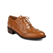 Load image into Gallery viewer, Women&#39;s Round Toe Oxfords LTST66