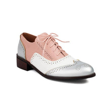 Load image into Gallery viewer, Women&#39;s Round Toe Oxfords LTST66