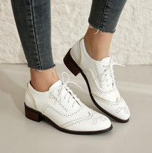 Load image into Gallery viewer, Women&#39;s Round Toe Oxfords LTST66