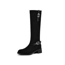 Load image into Gallery viewer, Women&#39;s Under Knee Boots With Buckle LTST59