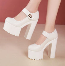 Load image into Gallery viewer, Platform Chunky High Heel Pumps HHS30
