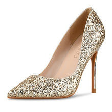 Load image into Gallery viewer, Pointy Glitter Heel Pumps HHS69(10/8/6cm heel)