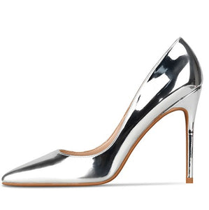 Pointy Metallic High Heel Pumps HHS60(10/8/6 cm heel)