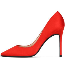 Load image into Gallery viewer, Pointy Suede High Heel Pumps HHS57