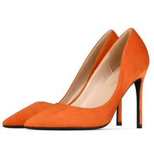 Load image into Gallery viewer, Pointy Suede High Heel Pumps HHS57